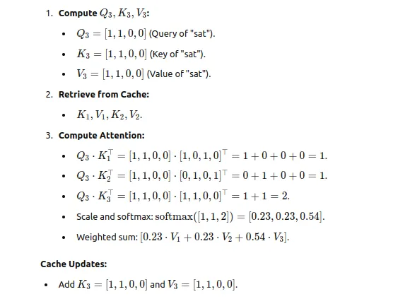 KV Cache Step 3
